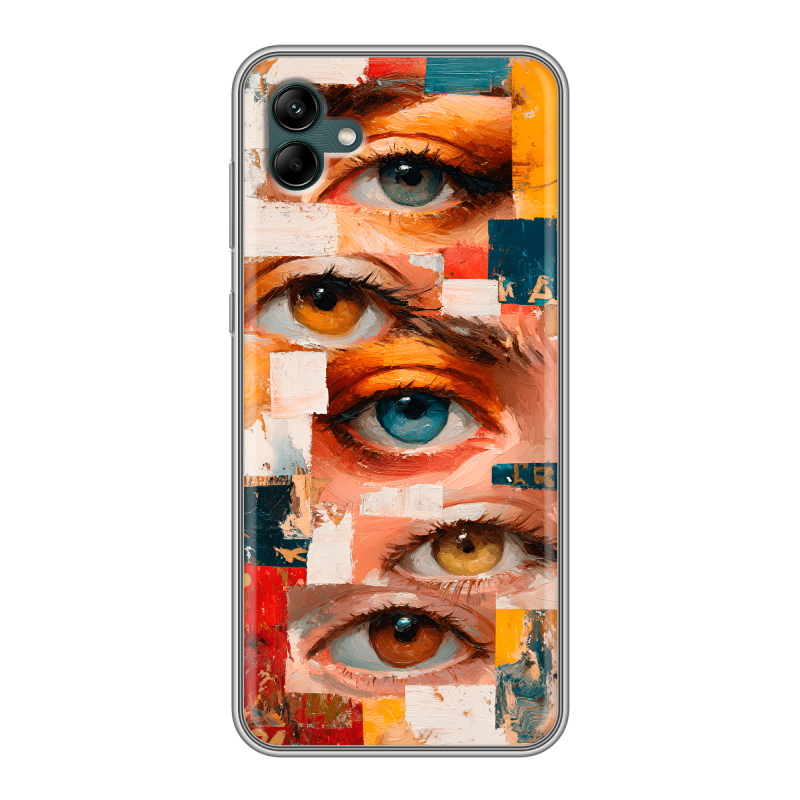 Силиконовый чехол на Samsung Galaxy A04 с принтом Модный принт Силиконовый чехол на Samsung Galaxy A04 с принтом Модный принт