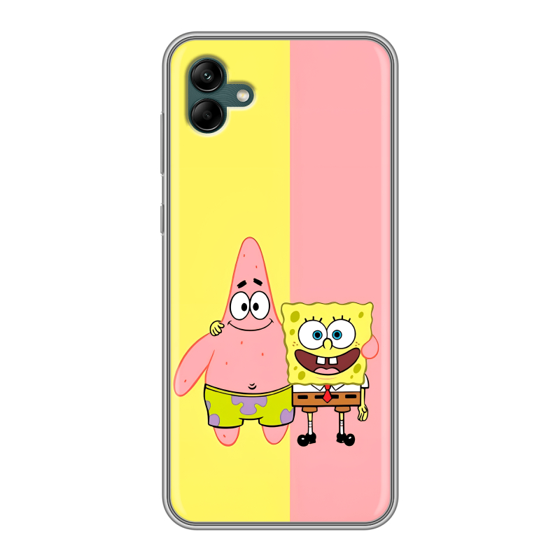 Силиконовый чехол на Samsung Galaxy A04 с принтом Спанч боб Спанчбоб Силиконовый чехол на Samsung Galaxy A04 с принтом Спанч боб Спанчбоб