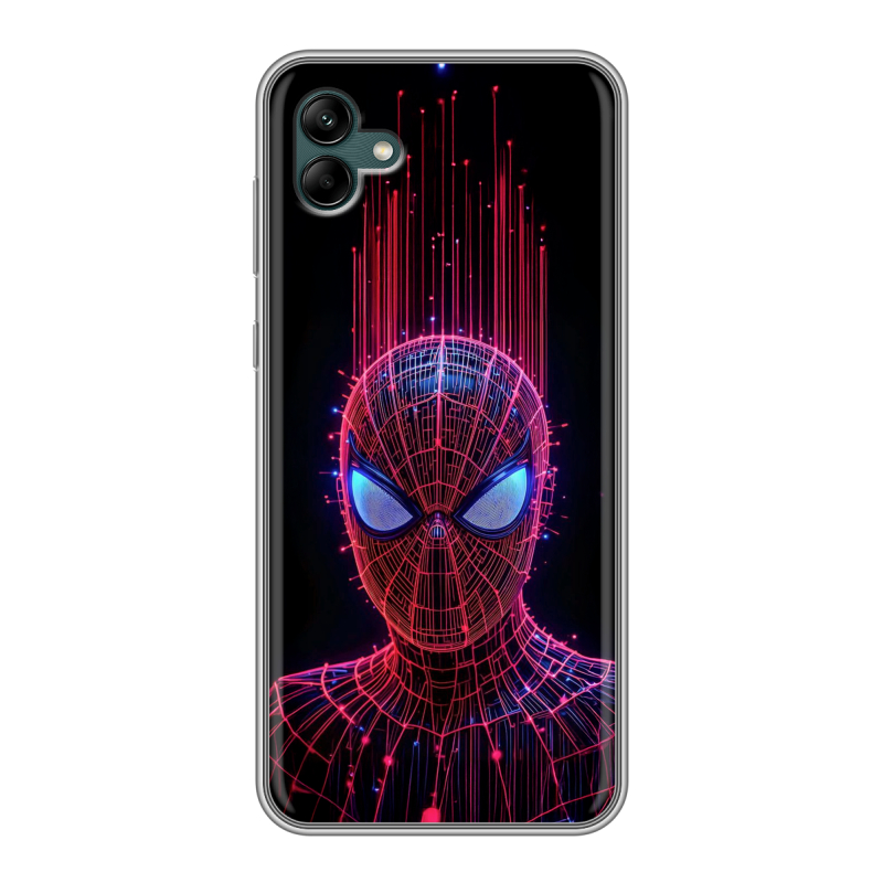 Силиконовый чехол на Samsung Galaxy A04 с принтом Spiderman Человек паук Силиконовый чехол на Samsung Galaxy A04 с принтом Spiderman Человек паук