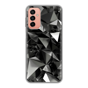 Силиконовый чехол на Samsung Galaxy M23 5G с принтом Черные кристаллы Силиконовый чехол на Samsung Galaxy M23 5G с принтом Черные кристаллы