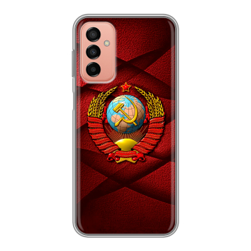 Силиконовый чехол на Samsung Galaxy M23 5G с принтом Герб СССР Силиконовый чехол на Samsung Galaxy M23 5G с принтом Герб СССР