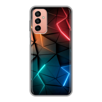 Силиконовый чехол на Samsung Galaxy M23 5G с принтом Абстракция неон Силиконовый чехол на Samsung Galaxy M23 5G с принтом Абстракция неон