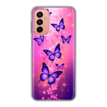 Силиконовый чехол на Samsung Galaxy M23 5G с принтом Бабочки Силиконовый чехол на Samsung Galaxy M23 5G с принтом Бабочки