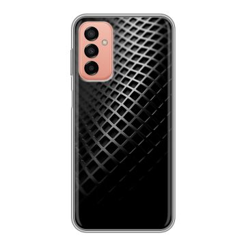 Силиконовый чехол на Samsung Galaxy M23 5G с принтом Текстура металла Силиконовый чехол на Samsung Galaxy M23 5G с принтом Текстура металла
