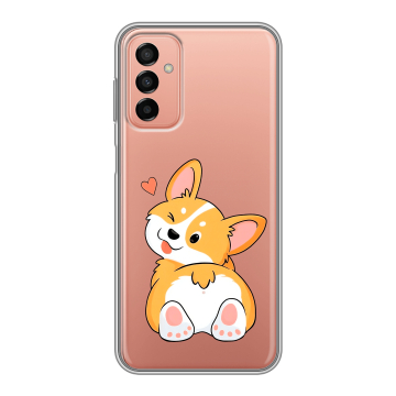 Силиконовый чехол на Samsung Galaxy M23 5G с принтом Корги Силиконовый чехол на Samsung Galaxy M23 5G с принтом Корги