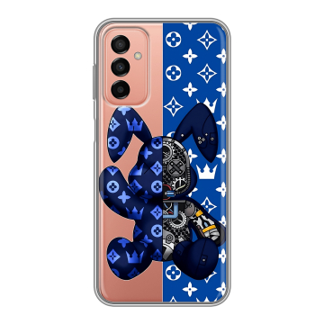 Силиконовый чехол на Samsung Galaxy M23 5G с принтом Луи робот Силиконовый чехол на Samsung Galaxy M23 5G с принтом Луи робот