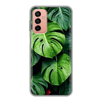 Силиконовый чехол на Samsung Galaxy M23 5G с принтом Листья Силиконовый чехол на Samsung Galaxy M23 5G с принтом Листья