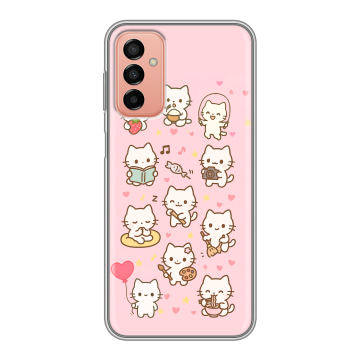 Силиконовый чехол на Samsung Galaxy M23 5G с принтом Hello Kitty Хелоу Кити Силиконовый чехол на Samsung Galaxy M23 5G с принтом Hello Kitty Хелоу Кити