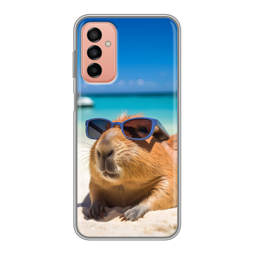 Силиконовый чехол на Samsung Galaxy M23 5G с принтом Капибара Силиконовый чехол на Samsung Galaxy M23 5G с принтом Капибара
