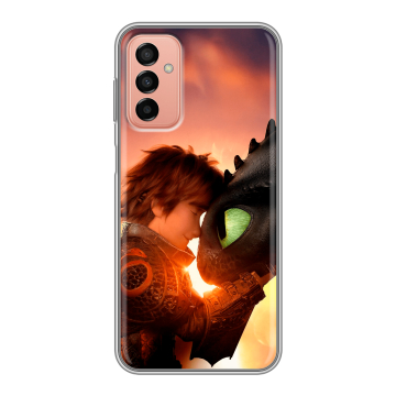 Силиконовый чехол на Samsung Galaxy M23 5G с принтом Как приручить дракона Силиконовый чехол на Samsung Galaxy M23 5G с принтом Как приручить дракона