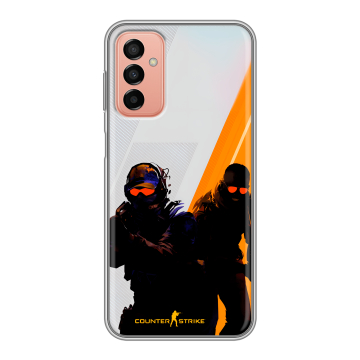 Силиконовый чехол на Samsung Galaxy M23 5G с принтом Контер страйк Counter strike Силиконовый чехол на Samsung Galaxy M23 5G с принтом Контер страйк Counter strike