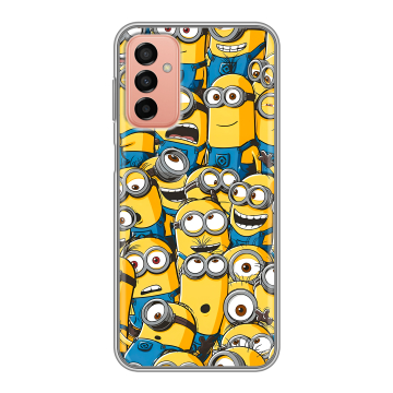 Силиконовый чехол на Samsung Galaxy M23 5G с принтом Миньоны Силиконовый чехол на Samsung Galaxy M23 5G с принтом Миньоны