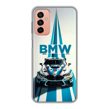 Силиконовый чехол на Samsung Galaxy M23 5G с принтом БМВ BMW Силиконовый чехол на Samsung Galaxy M23 5G с принтом БМВ BMW