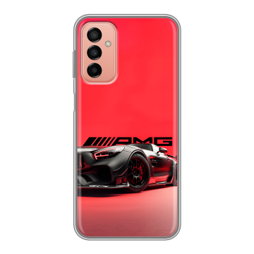 Силиконовый чехол на Samsung Galaxy M23 5G с принтом Мерседес Mercedes AMG Силиконовый чехол на Samsung Galaxy M23 5G с принтом Мерседес Mercedes AMG
