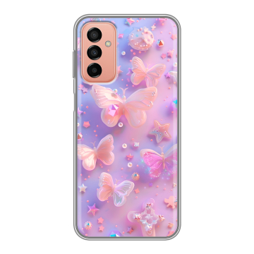 Силиконовый чехол на Samsung Galaxy M23 5G с принтом Бабочки Силиконовый чехол на Samsung Galaxy M23 5G с принтом Бабочки