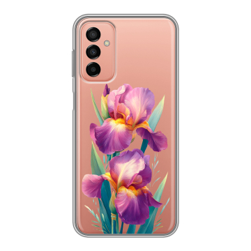 Силиконовый чехол на Samsung Galaxy M23 5G с принтом Цветы орхидеи Силиконовый чехол на Samsung Galaxy M23 5G с принтом Цветы орхидеи