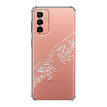 Силиконовый чехол на Samsung Galaxy M23 5G с принтом Сотворение мира Силиконовый чехол на Samsung Galaxy M23 5G с принтом Сотворение мира
