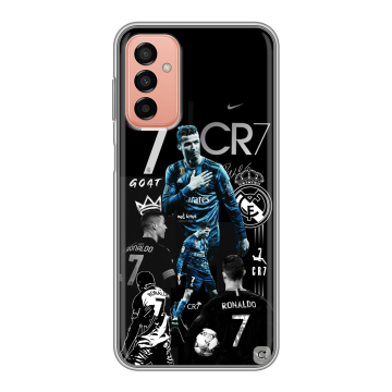 Силиконовый чехол на Samsung Galaxy M23 5G с принтом Реал Роналдо Силиконовый чехол на Samsung Galaxy M23 5G с принтом Реал Роналдо