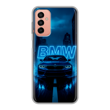 Силиконовый чехол на Samsung Galaxy M23 5G с принтом BMW БМВ Силиконовый чехол на Samsung Galaxy M23 5G с принтом BMW БМВ