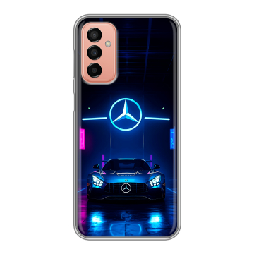 Силиконовый чехол на Samsung Galaxy M23 5G с принтом Mercedes Мерседес Силиконовый чехол на Samsung Galaxy M23 5G с принтом Mercedes Мерседес