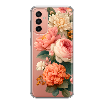 Силиконовый чехол на Samsung Galaxy M23 5G с принтом цветы Силиконовый чехол на Samsung Galaxy M23 5G с принтом цветы