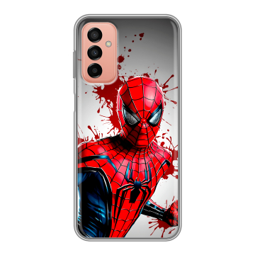 Силиконовый чехол на Samsung Galaxy M23 5G с принтом Spiderman Человек паук Силиконовый чехол на Samsung Galaxy M23 5G с принтом Spiderman Человек паук