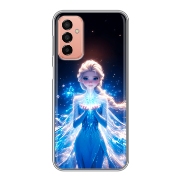 Силиконовый чехол на Samsung Galaxy M23 5G с принтом Холодное сердце Frozen Силиконовый чехол на Samsung Galaxy M23 5G с принтом Холодное сердце Frozen
