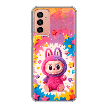 Силиконовый чехол на Samsung Galaxy M23 5G с принтом Labubu Лабубу Силиконовый чехол на Samsung Galaxy M23 5G с принтом Labubu Лабубу