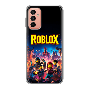 Силиконовый чехол на Samsung Galaxy M23 5G с принтом Roblox Роблокс Силиконовый чехол на Samsung Galaxy M23 5G с принтом Roblox Роблокс