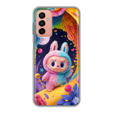 Силиконовый чехол на Samsung Galaxy M23 5G с принтом Labubu Лабубу Силиконовый чехол на Samsung Galaxy M23 5G с принтом Labubu Лабубу
