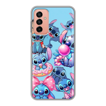 Силиконовый чехол на Samsung Galaxy M23 5G с принтом Лило и Стич Силиконовый чехол на Samsung Galaxy M23 5G с принтом Лило и Стич