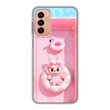 Силиконовый чехол на Samsung Galaxy M23 5G с принтом Labubu Лабубу Силиконовый чехол на Samsung Galaxy M23 5G с принтом Labubu Лабубу