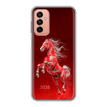 Силиконовый чехол на Samsung Galaxy M23 5G с принтом Новый год Силиконовый чехол на Samsung Galaxy M23 5G с принтом Новый год