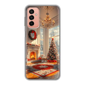 Силиконовый чехол на Samsung Galaxy M23 5G с принтом Новый год Силиконовый чехол на Samsung Galaxy M23 5G с принтом Новый год