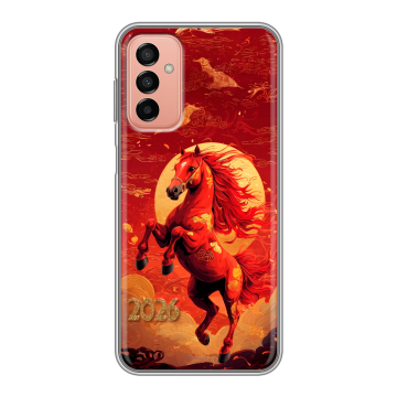 Силиконовый чехол на Samsung Galaxy M23 5G с принтом Новый год Силиконовый чехол на Samsung Galaxy M23 5G с принтом Новый год