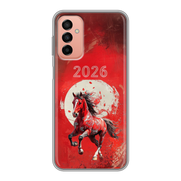 Силиконовый чехол на Samsung Galaxy M23 5G с принтом Новый год Силиконовый чехол на Samsung Galaxy M23 5G с принтом Новый год