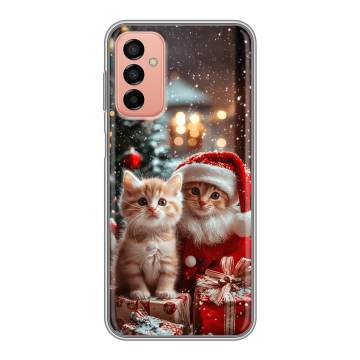 Силиконовый чехол на Samsung Galaxy M23 5G с принтом Новый год Силиконовый чехол на Samsung Galaxy M23 5G с принтом Новый год