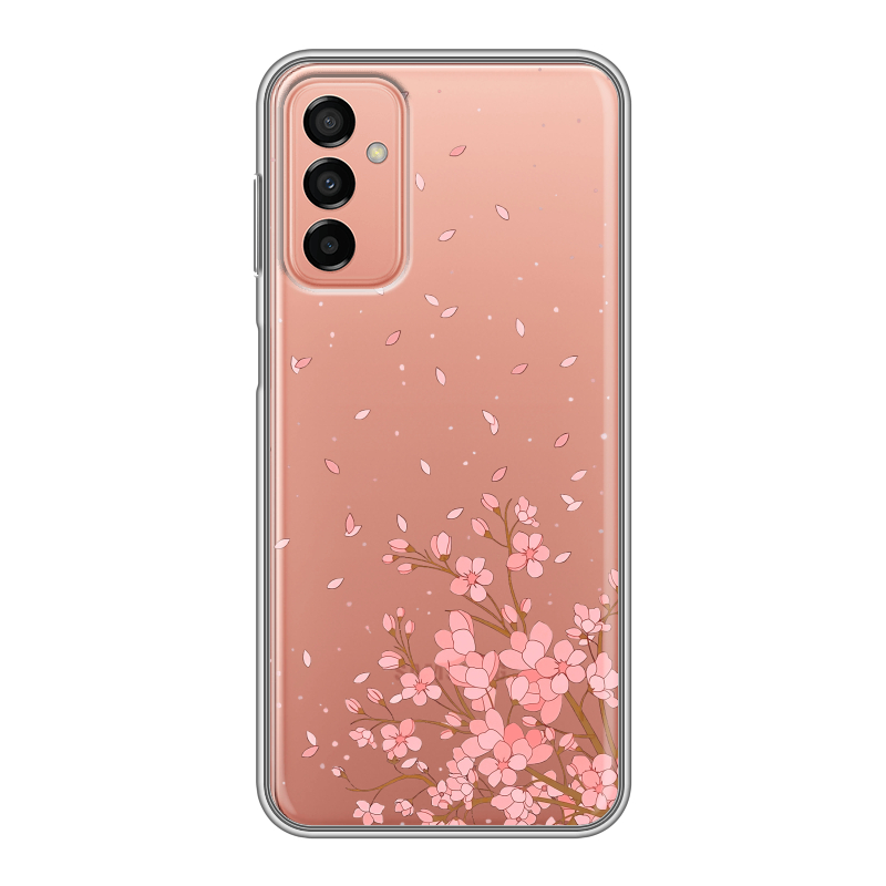 Силиконовый чехол на Samsung Galaxy M23 5G с принтом Ветка сакуры Силиконовый чехол на Samsung Galaxy M23 5G с принтом Ветка сакуры