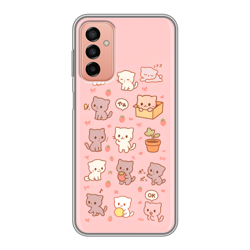 Силиконовый чехол на Samsung Galaxy M23 5G с принтом Hello Kitty Хелоу Кити Силиконовый чехол на Samsung Galaxy M23 5G с принтом Hello Kitty Хелоу Кити