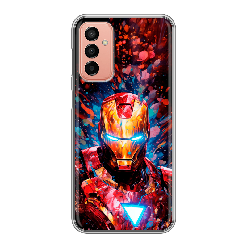Силиконовый чехол на Samsung Galaxy M23 5G с принтом Железный человек Ironman Силиконовый чехол на Samsung Galaxy M23 5G с принтом Железный человек Ironman