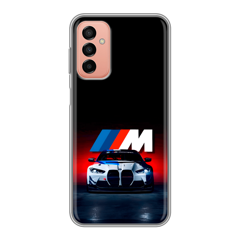 Силиконовый чехол на Samsung Galaxy M23 5G с принтом БМВ BMW Силиконовый чехол на Samsung Galaxy M23 5G с принтом БМВ BMW