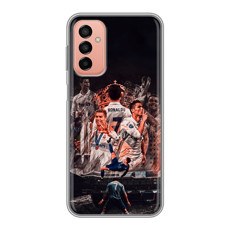 Силиконовый чехол на Samsung Galaxy M23 5G с принтом Реал Роналдо Real Ronaldo Силиконовый чехол на Samsung Galaxy M23 5G с принтом Реал Роналдо Real Ronaldo