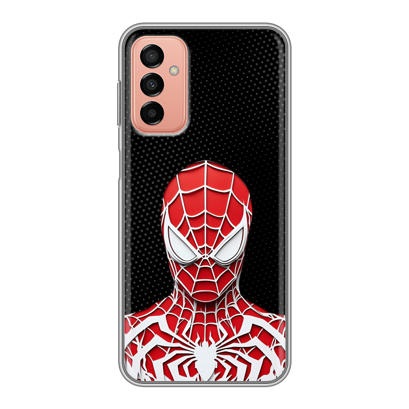 Силиконовый чехол на Samsung Galaxy M23 5G с принтом человек паук spiderman Силиконовый чехол на Samsung Galaxy M23 5G с принтом человек паук spiderman