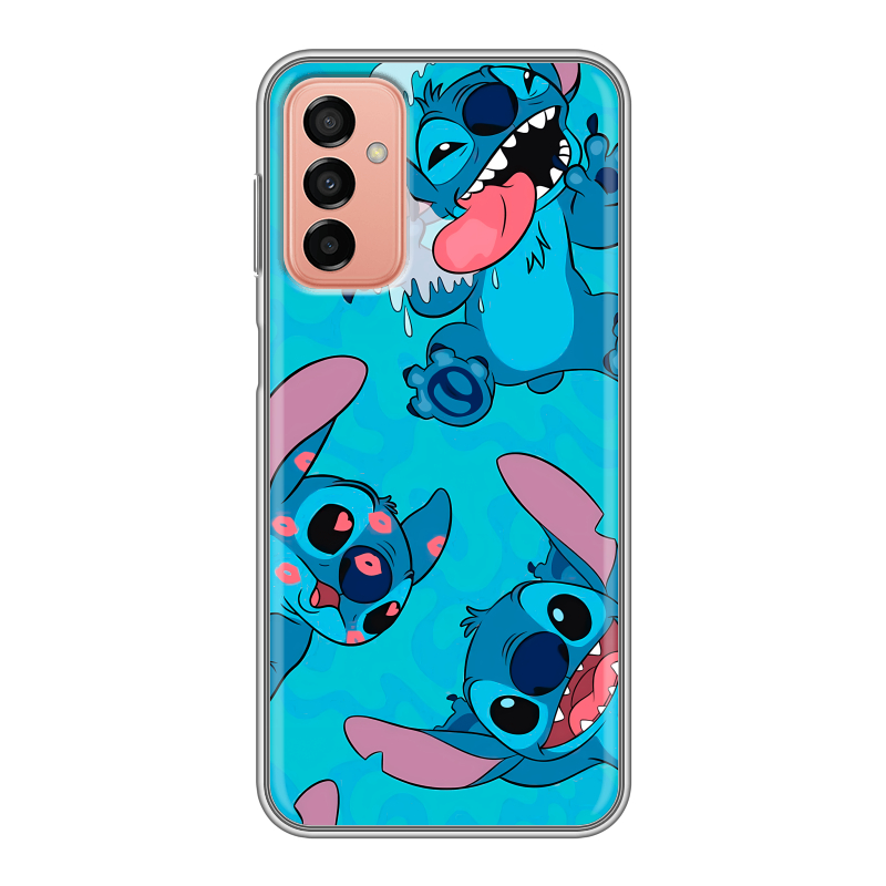 Силиконовый чехол на Samsung Galaxy M23 5G с принтом Лило и Стич Силиконовый чехол на Samsung Galaxy M23 5G с принтом Лило и Стич