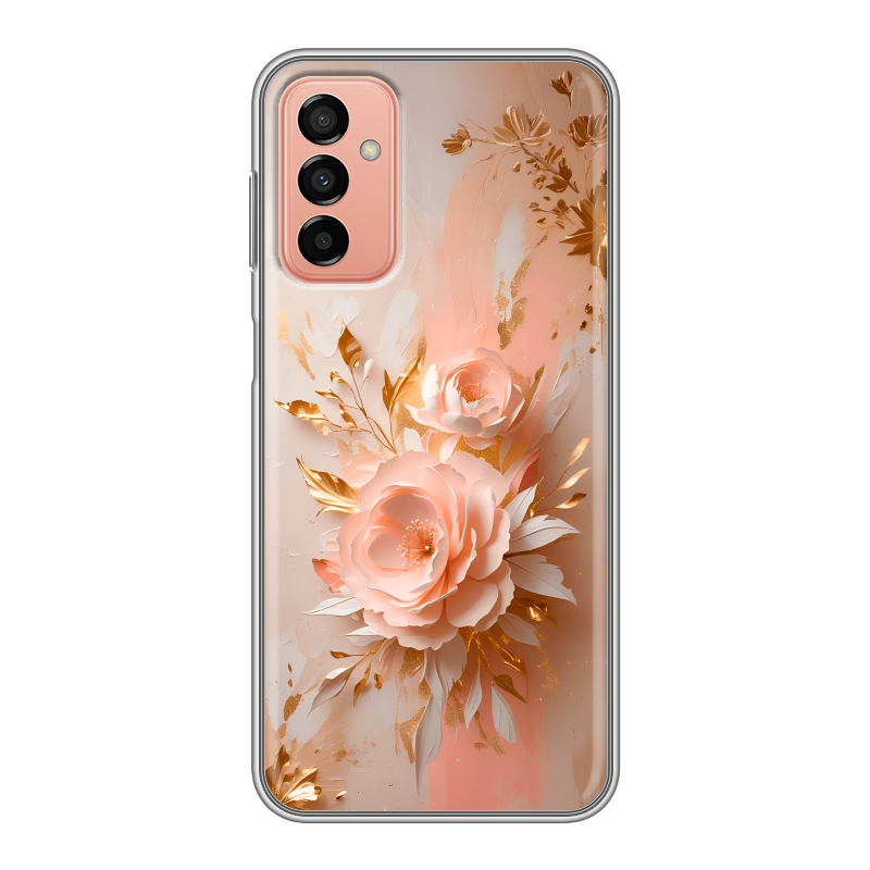 Силиконовый противоударный чехол на Samsung Galaxy M23 5G с принтом женский Силиконовый противоударный чехол на Samsung Galaxy M23 5G с принтом женский