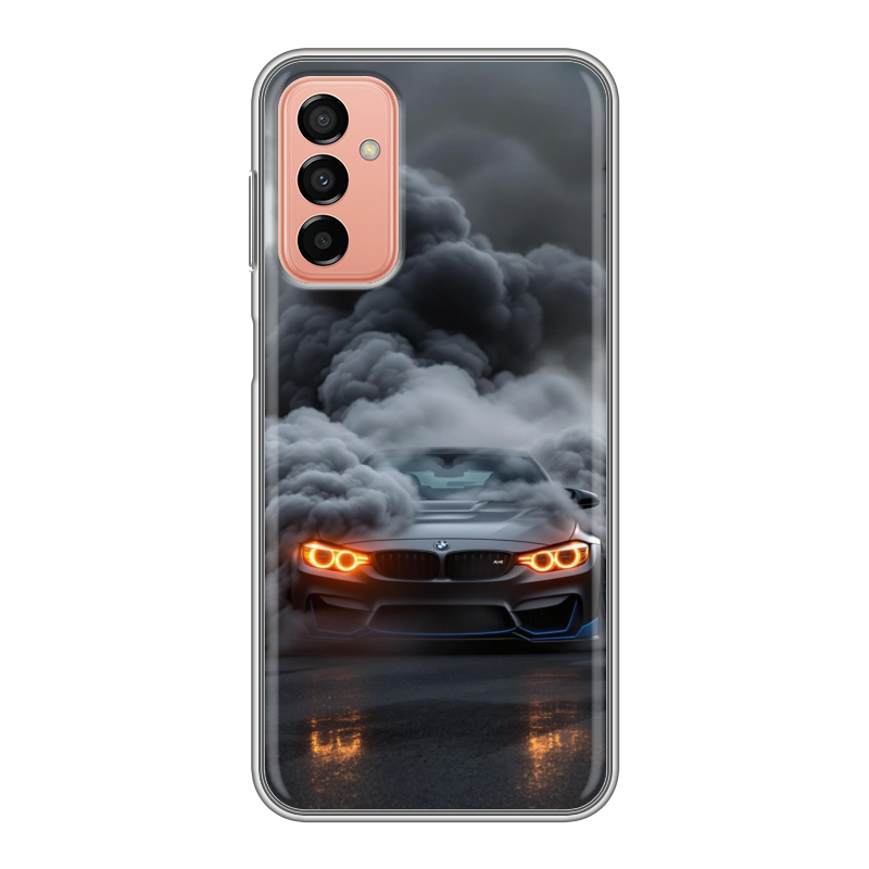Силиконовый чехол на Samsung Galaxy M23 5G с принтом BMW БМВ Силиконовый чехол на Samsung Galaxy M23 5G с принтом BMW БМВ
