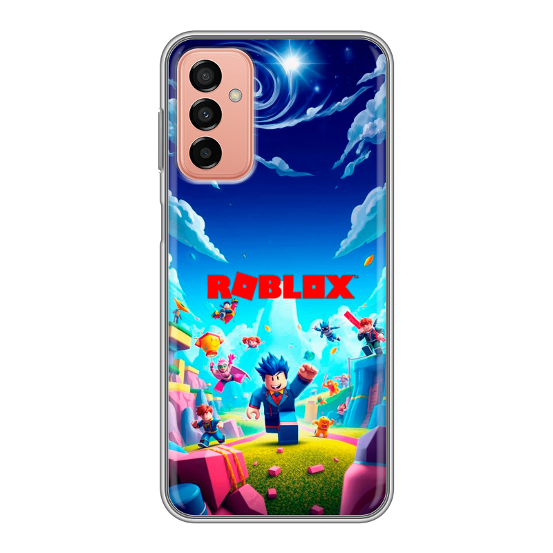 Силиконовый чехол на Samsung Galaxy M23 5G с принтом Roblox Роблокс Силиконовый чехол на Samsung Galaxy M23 5G с принтом Roblox Роблокс