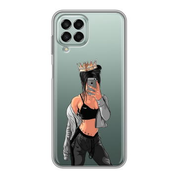 Силиконовый чехол на Samsung Galaxy M33 5G с принтом Женские принты