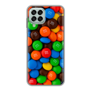 Силиконовый чехол на Samsung Galaxy M33 5G с принтом Конфеты