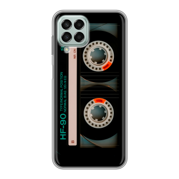 Силиконовый чехол на Samsung Galaxy M33 5G с принтом Кассета